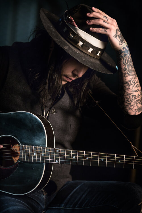 Nick Sherman photo with guitar